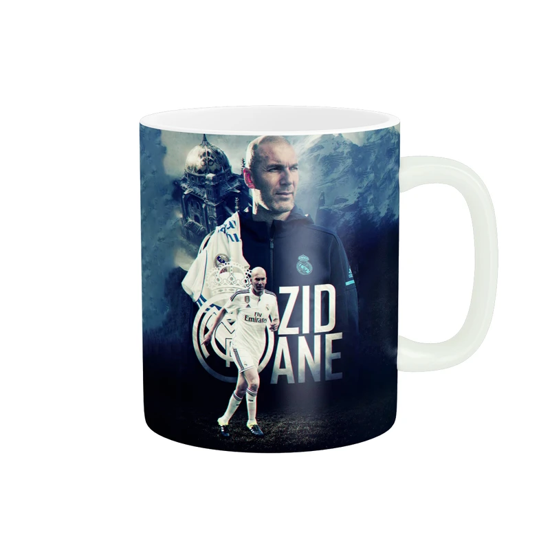 ماگ زیگورات مدل Zinedine Zidane کد 1310