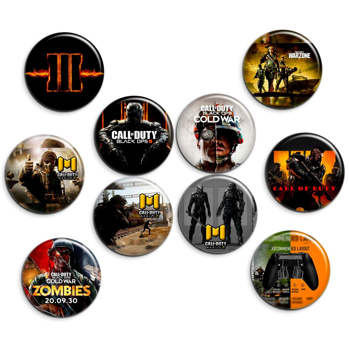 پیکسل پرمانه طرح call of duty کد pmg.5316 مجموعه 10 عددی