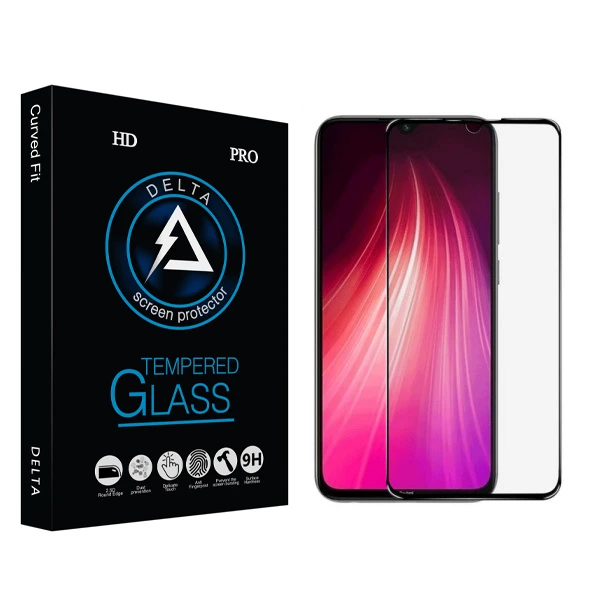 محافظ صفحه نمایش دلتا مدل HD مناسب برای گوشی موبایل شیائومی Redmi Note 8 Pro