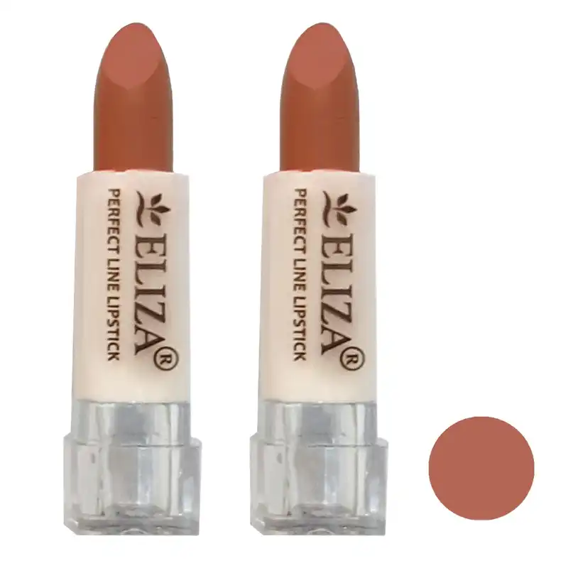 رژ لب جامد الیزا مدل Mini شماره 18 مجموعه 2 عددی