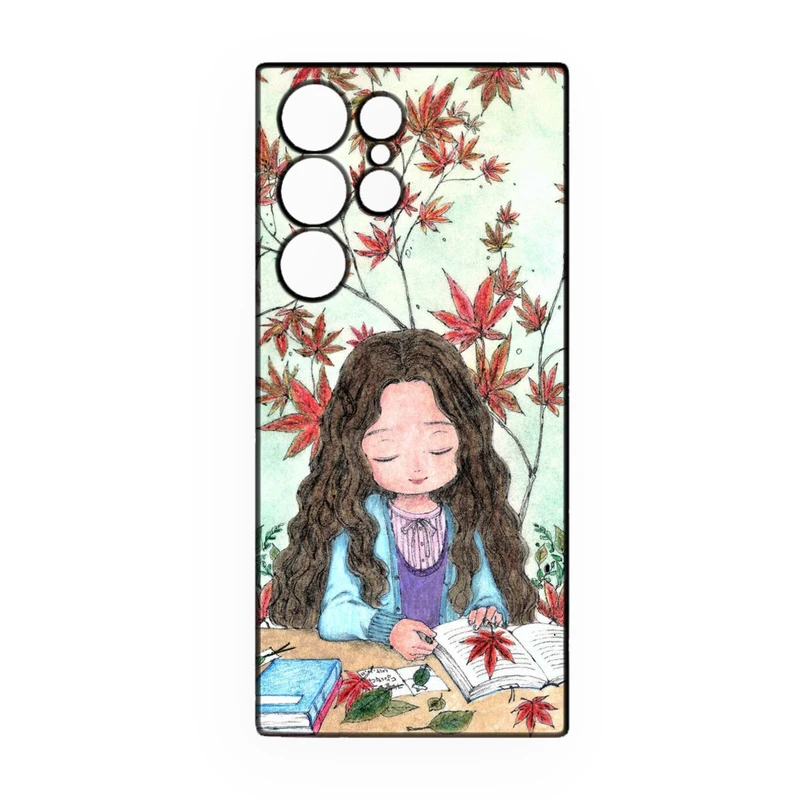 کاور طرح دخترانه کد 257 مناسب برای گوشی موبایل سامسونگ Galaxy S25 Ultra