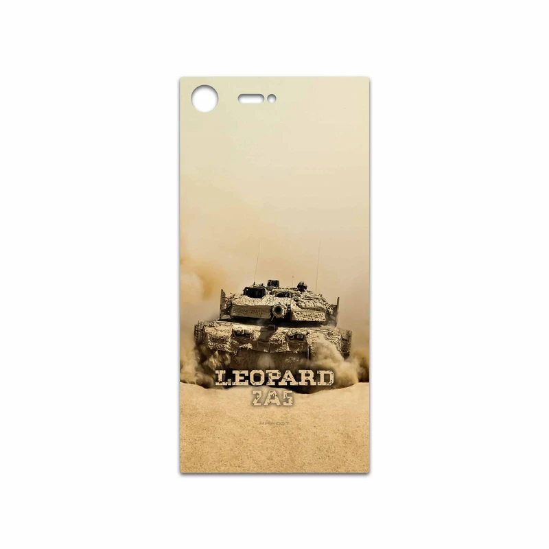 برچسب پوششی ماهوت مدل Leopard 2A5 tank مناسب برای گوشی موبایل سونی Xperia XZ Premium