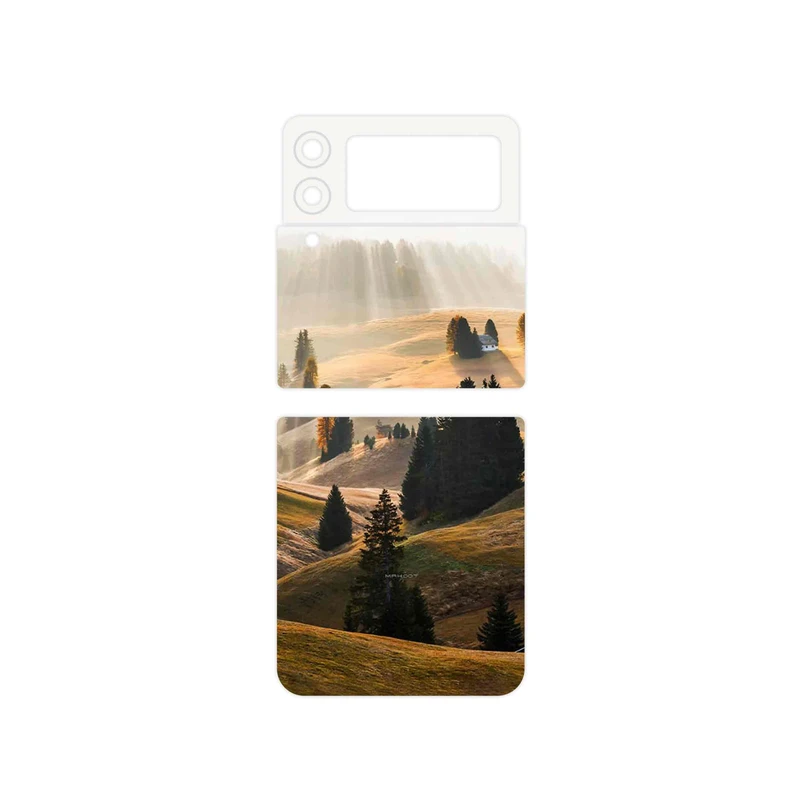 برچسب پوششی ماهوت مدل Foggy Plain مناسب برای گوشی موبایل سامسونگ Galaxy Z Flip3 5G