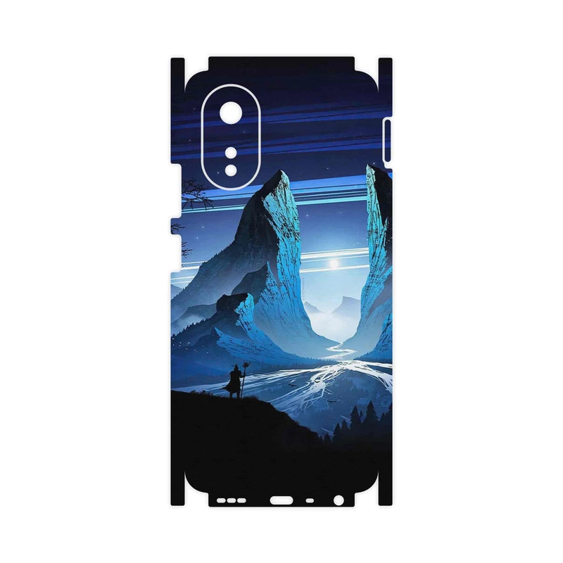 برچسب پوششی ماهوت مدل Blue Mountains Digital Art-FullSkin مناسب برای گوشی موبایل اپو A38