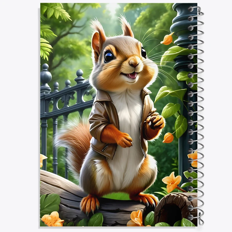 دفتر شطرنجی 50 برگ خندالو طرح خرگوش بامزه کد F6769