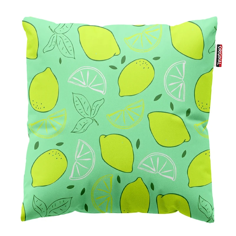 کوسن پاد آفرین طرح لیمو کد 1225 سایز 30*30 سانتی متر