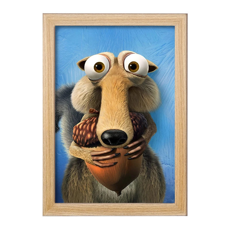 تابلو خندالو مدل عصر یخبندان کد F4981