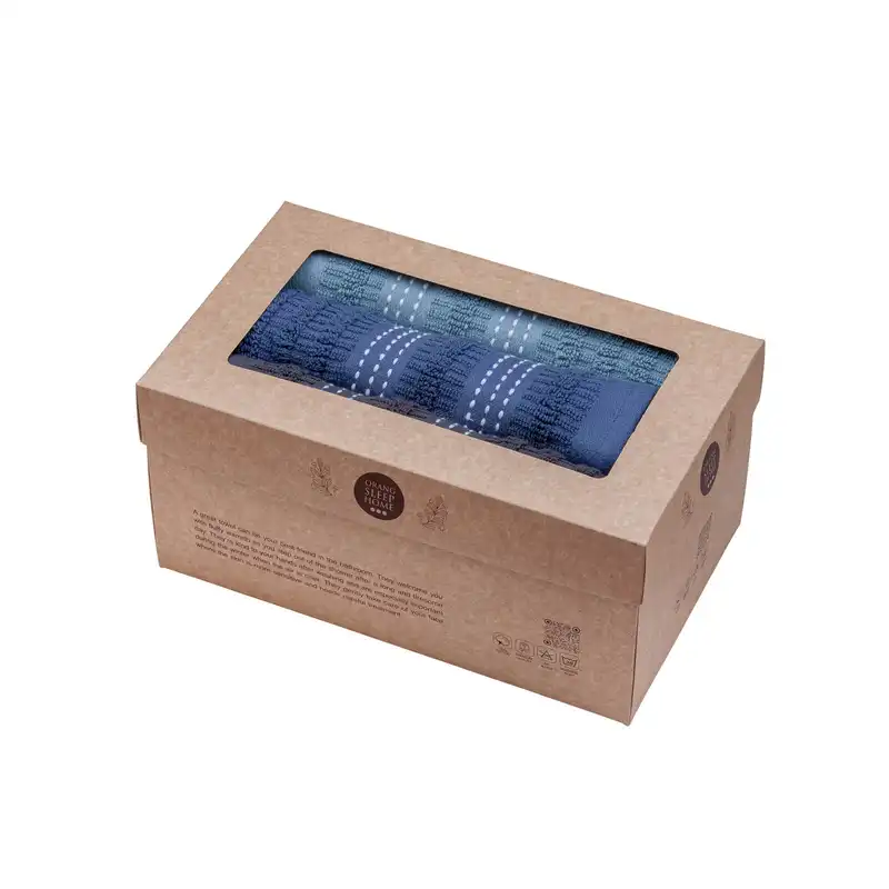 حوله دست و صورت خانه خواب اورنگ مدل آلین سایز 90×50 سانتی متر بسته 3 عددی