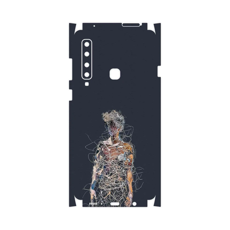 برچسب پوششی ماهوت مدل Strings Digital Art 1-FullSkin مناسب برای گوشی موبایل سامسونگ Galaxy A9 2018
