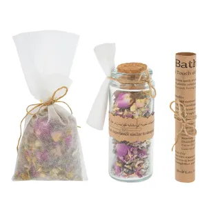 نمک حمام مدل بگ و شیشه وزن 80 گرم مجموعه 2 عددی