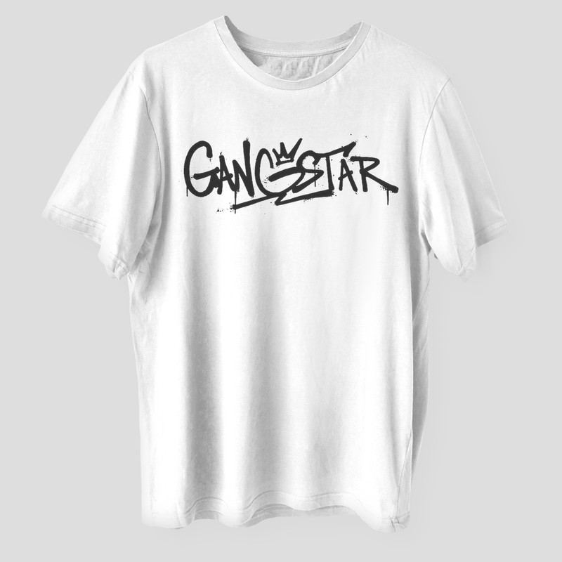 تی شرت آستین کوتاه مردانه مدل گانگستر کد z071