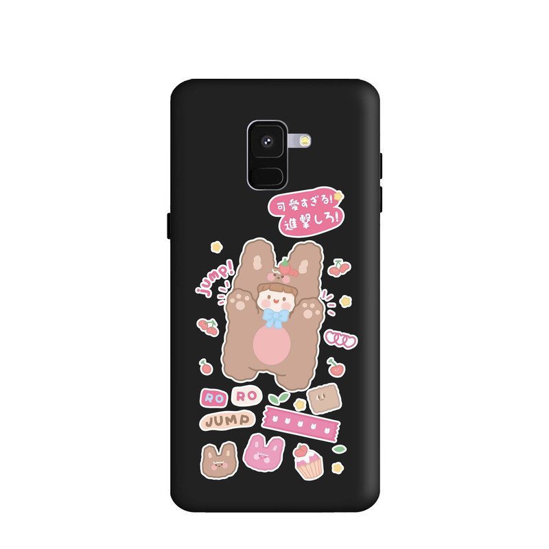 کاور طرح خرسی کد m2534 مناسب برای گوشی موبایل سامسونگ Galaxy A8 Plus 