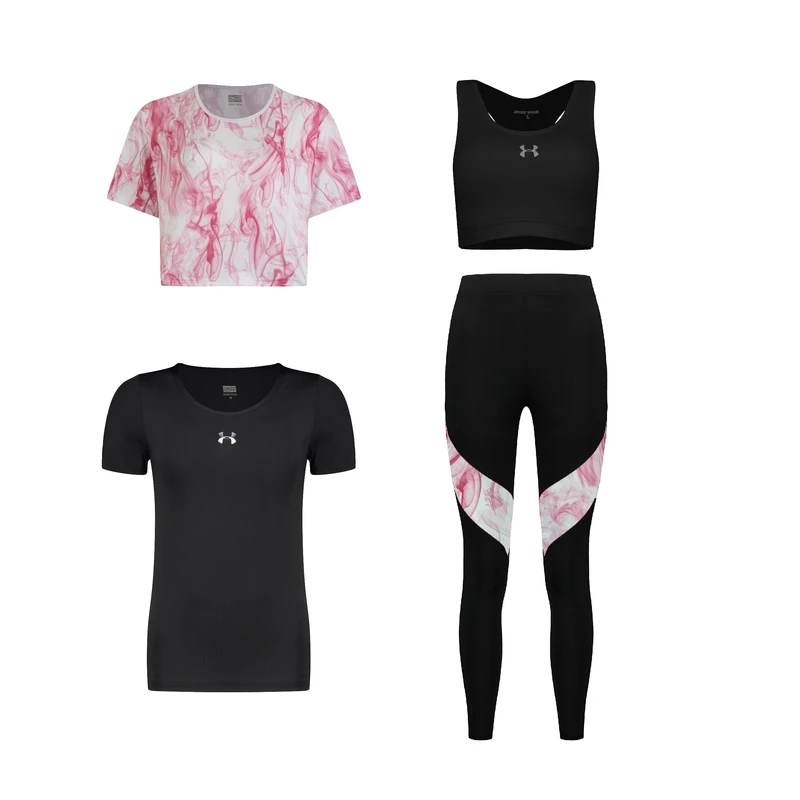 ست چهار تکه لباس ورزشی زنانه مدل 1401-1801-7101-56