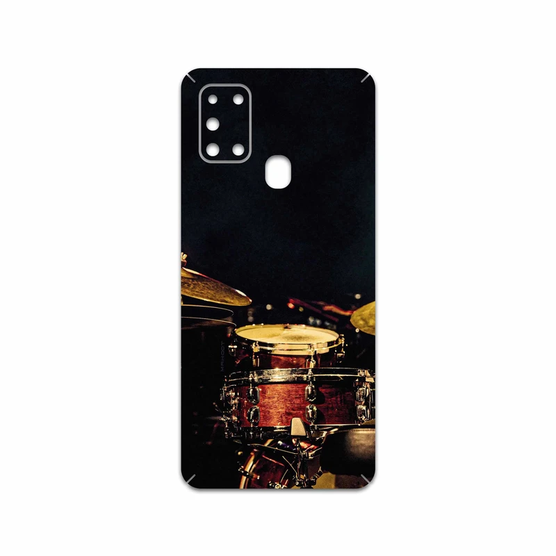 برچسب پوششی ماهوت مدل Drum Kit مناسب برای گوشی موبایل سامسونگ Galaxy A21s