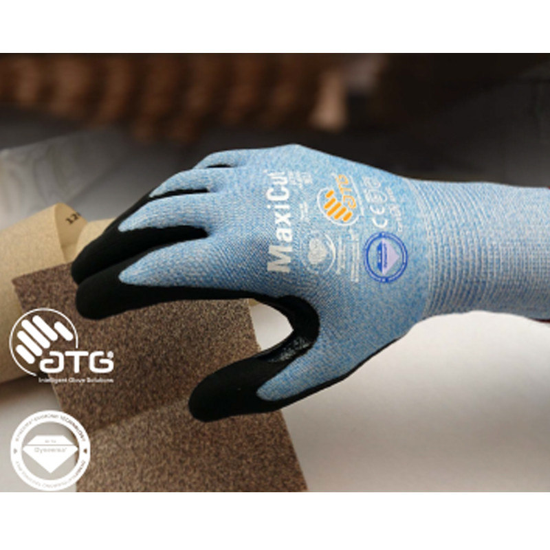 دستکش ایمنی ای تی جی مدل مکسی کات اولترا دنیما 6745-44