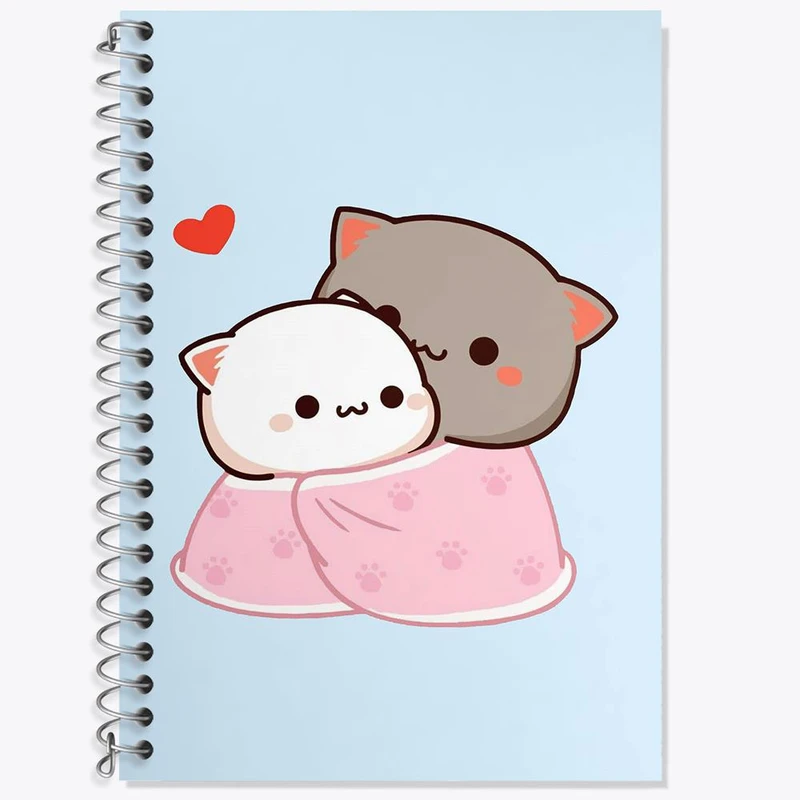 دفتر لغت 50 برگ خندالو مدل گربه های بامزه کد 22026