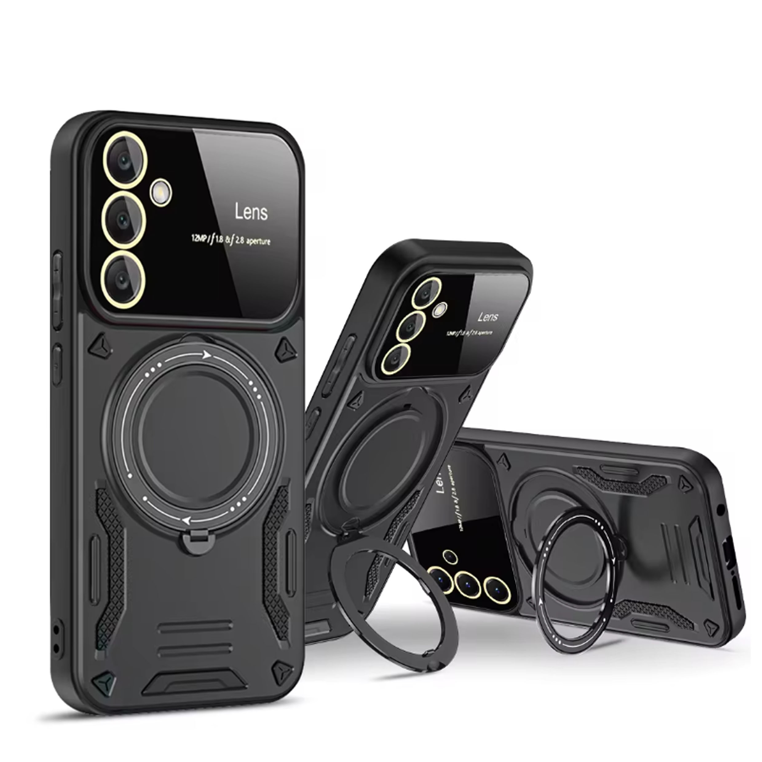 کاور اسپارتان مدل Hybrid Armor Strap مناسب برای گوشی موبایل سامسونگ Galaxy A35 5G / A35 به همراه بندآویز