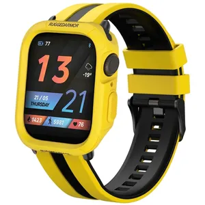 Sprig band model YLW Ferrer Rugged suitable for Apple watch 44/45mm Series 4/5/6/7/SE/SE2/SE3 with cover