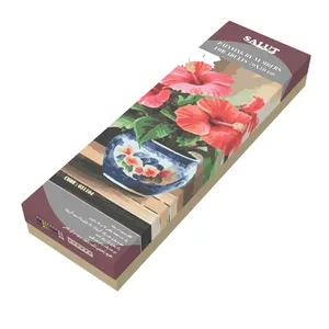 بسته رنگ آمیزی سالوت مدل آکرولیک کد 031104 مجموعه 18 عددی