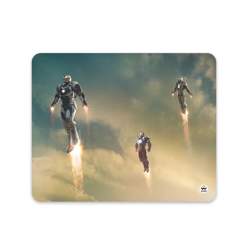 ماوس پد شادیت مدل Iron Man کد620 سایز 24*19 سانتی متر