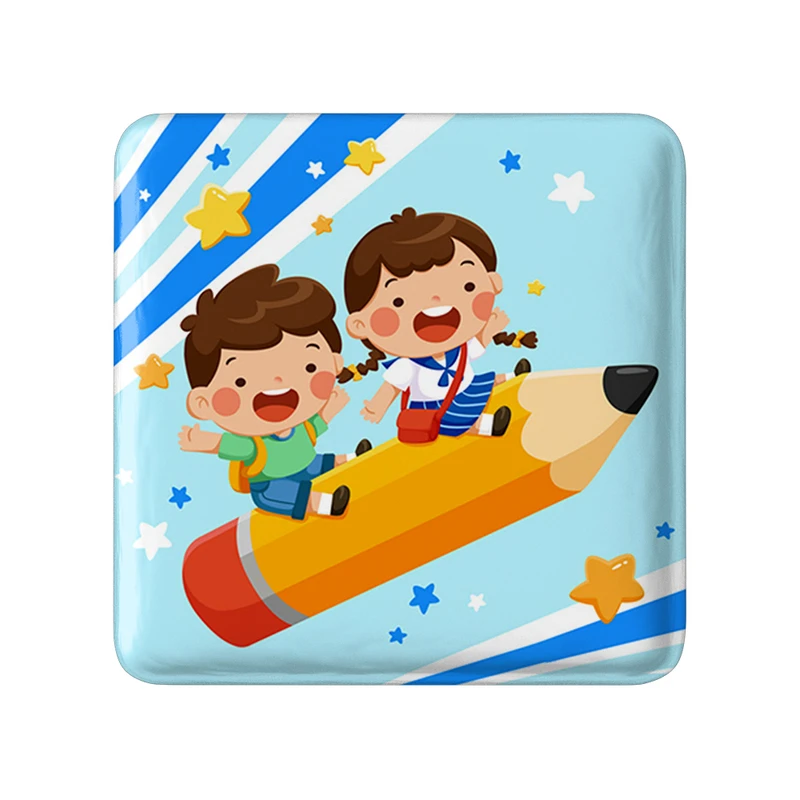 پیکسل خندالو طرح بازگشت به مدرسه مدل مربعی کد 30059