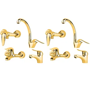 ست شیرآلات هیوا مدل کسری کد bn1947 مجموعه 8 عددی