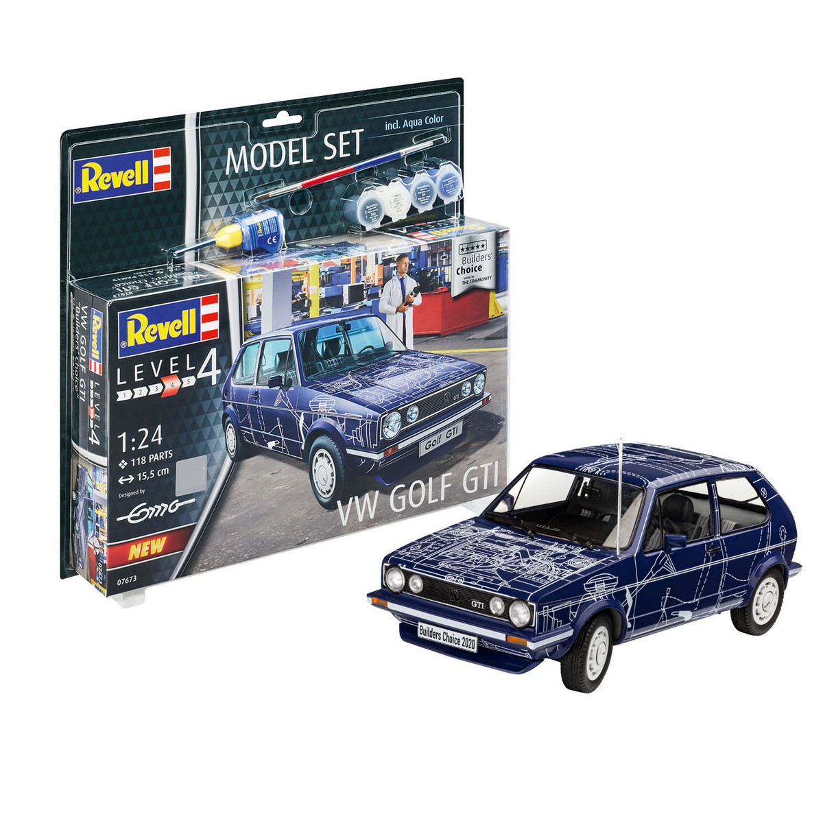 ساختنی ریول مدل VW Golf GTI کد 67673