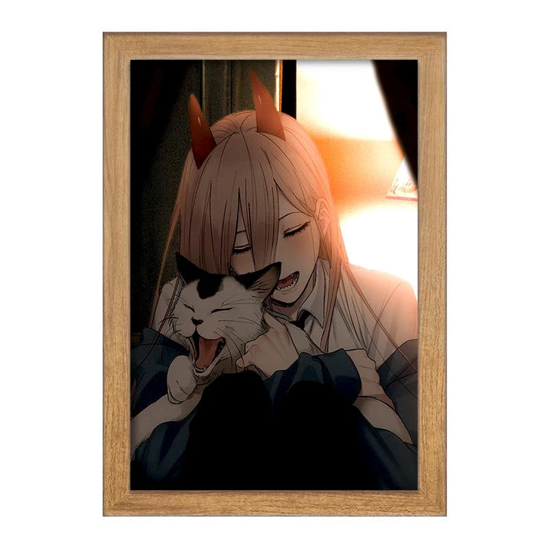 تابلو خندالو مدل پاور انیمه مرد اره ای Chainsaw Man  کد 17906