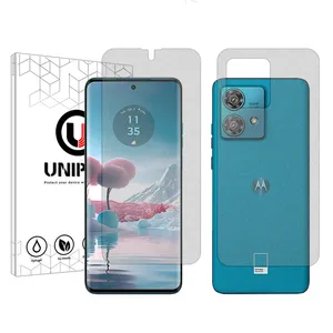 Unipro Star 4 model Matte screen protector suitable for Motorola Edge 40 Neo mobile phone along with the back of the phone