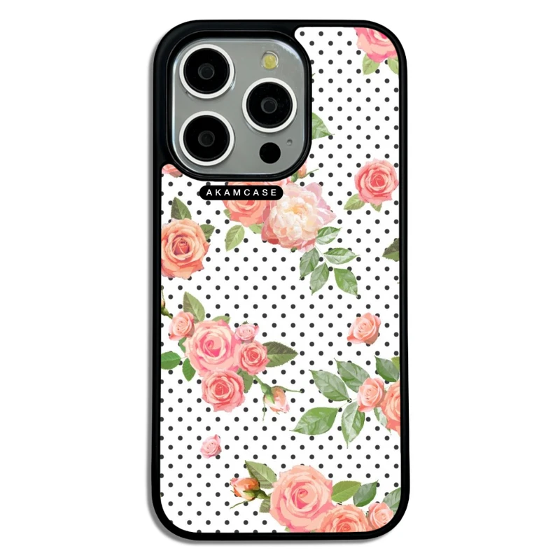 کاور آکام مدل AMC-WA15PRO-FLOWERS5 مناسب برای گوشی موبایل اپل iPhone 15 Pro