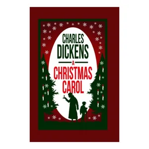 کتاب A Christmas Carol اثرک چارلز دیکنز انتشارات الماس سرخ