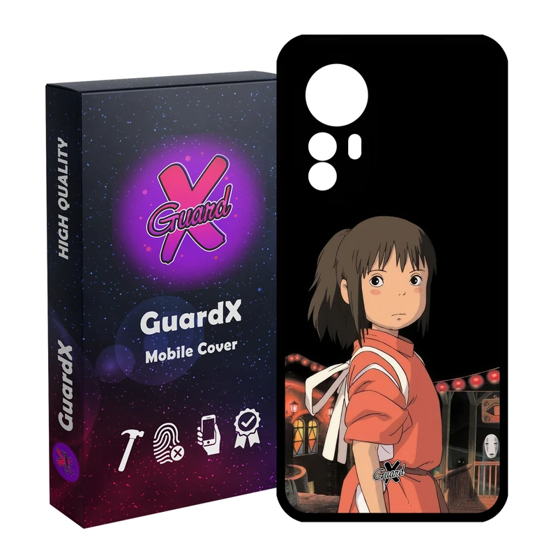 کاور گارد ایکس طرح Spirited Away Anime مدل Glass10574 مناسب برای گوشی موبایل شیائومی Redmi Note 12S