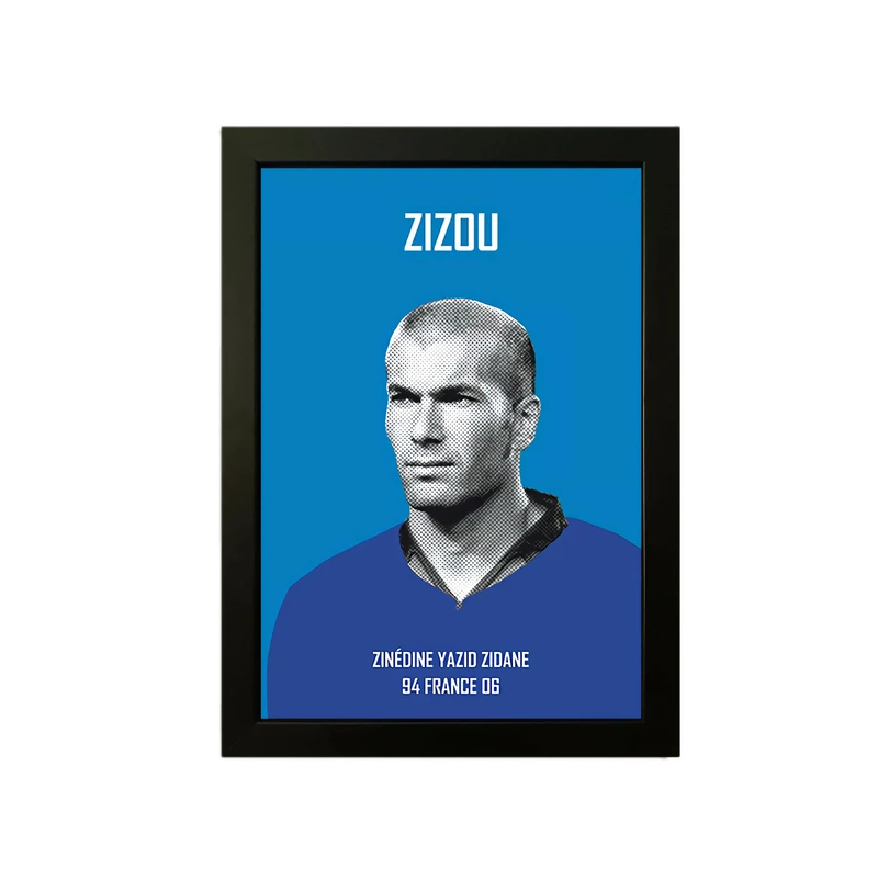 تابلو مدل zidane BL054