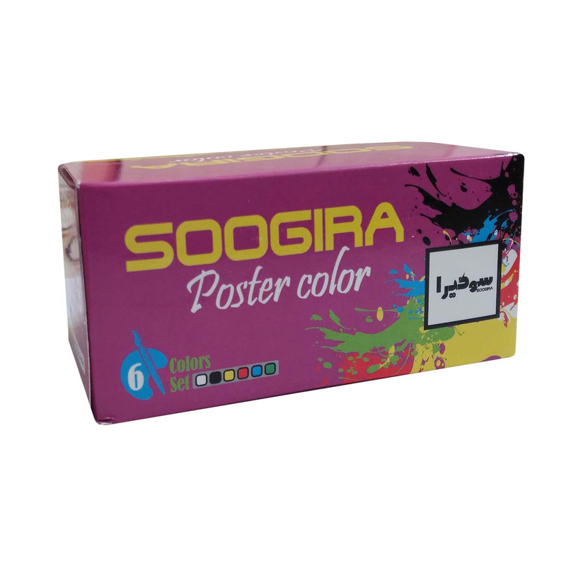 گواش سوگیرا مدل MP بسته 6 عددی