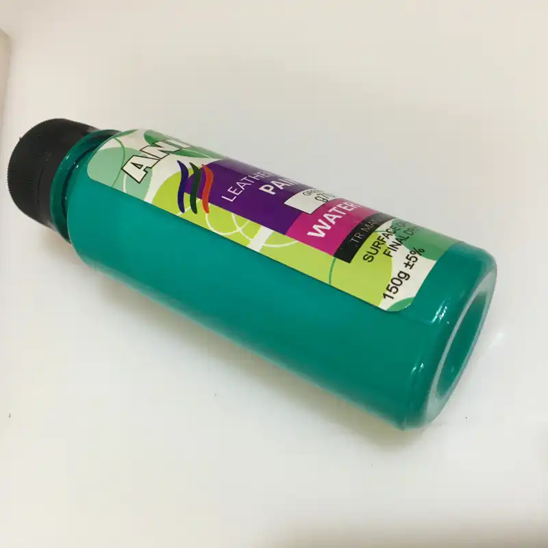 رنگ سبزآبی لبه چرم آنیما کد G701 وزن 150 گرم