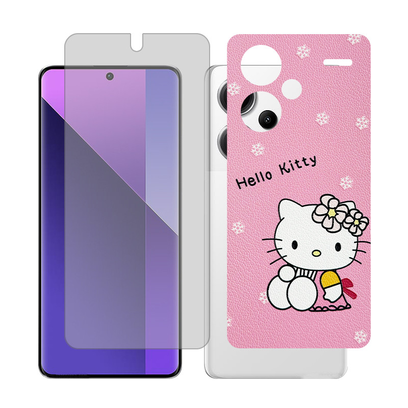 محافظ صفحه نمایش شفاف گلس مدل Together مناسب برای گوشی موبایل شیائومی Redmi Note 13 Pro Plus به همراه برچسب پوششی 