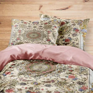 سرویس روتختی مدوپد طرح فرش اصفهان سیمرغ مدل C-esfehan06 یک نفره 4 تکه