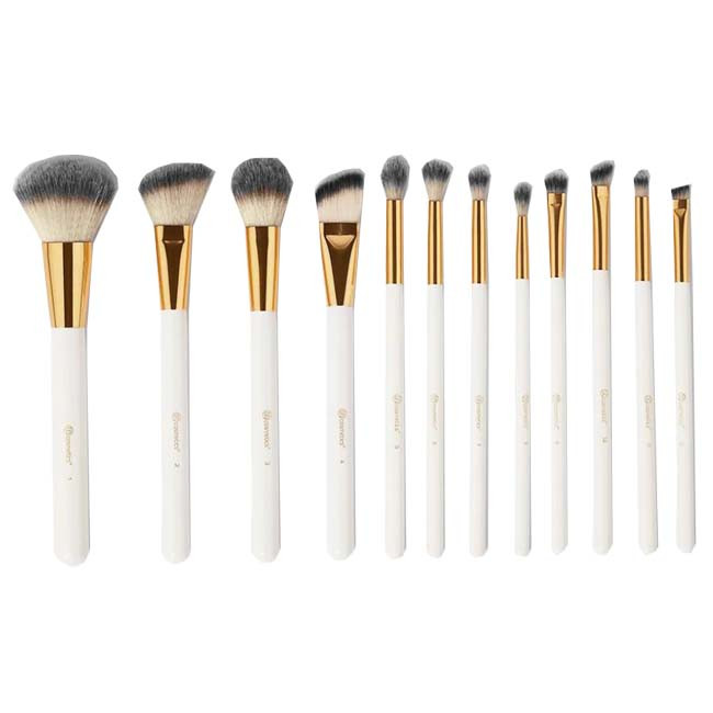 ست برس آرایشی بی اچ کازمتیکس مدل Studded Elegance مجموعه 12 عددی