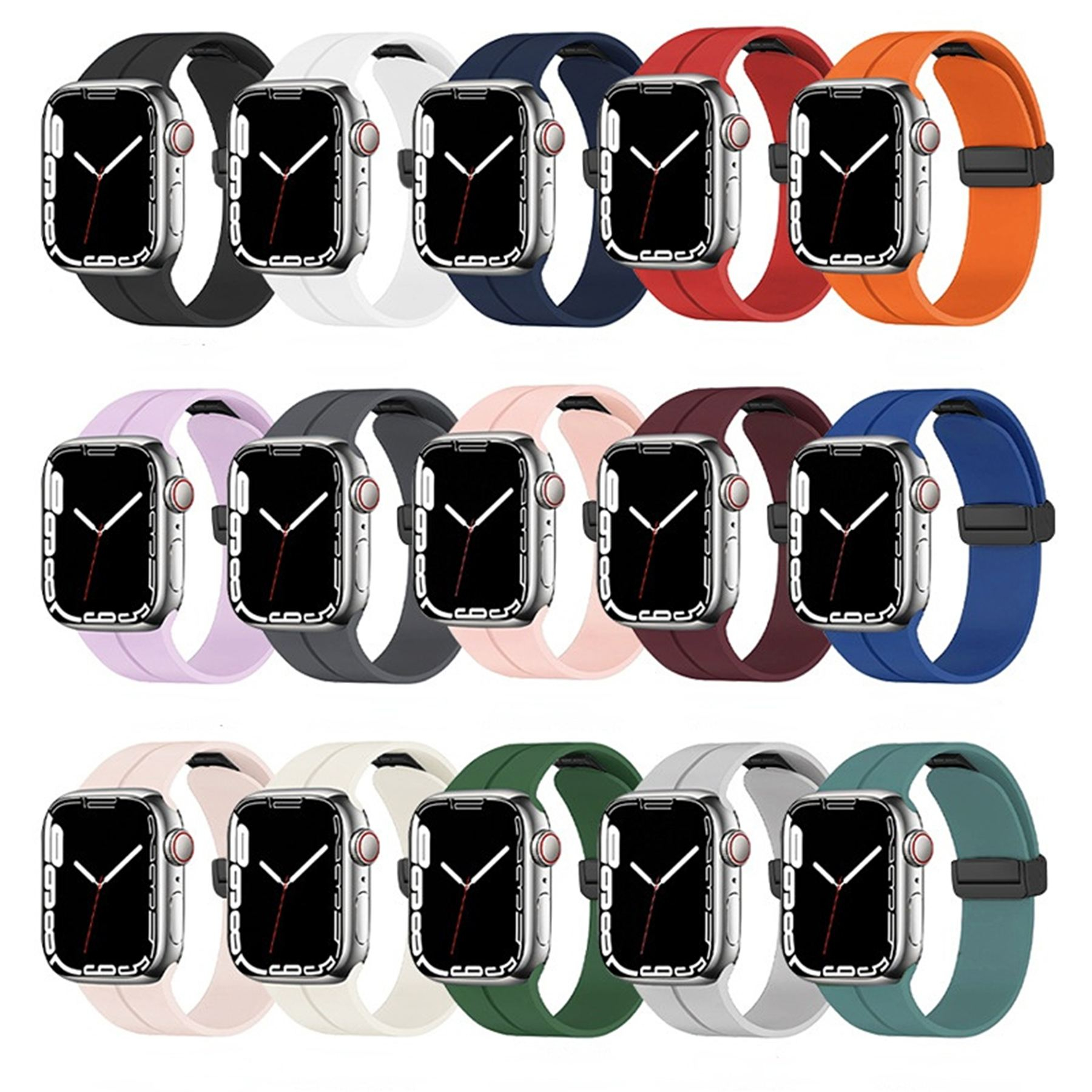 بند راینو مدل Magnetic D-Buckle مناسب برای اپل واچ الترا Watch Ultra 2