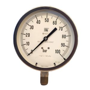 گیج فشار نووا فیما مدل 100bar-16cm