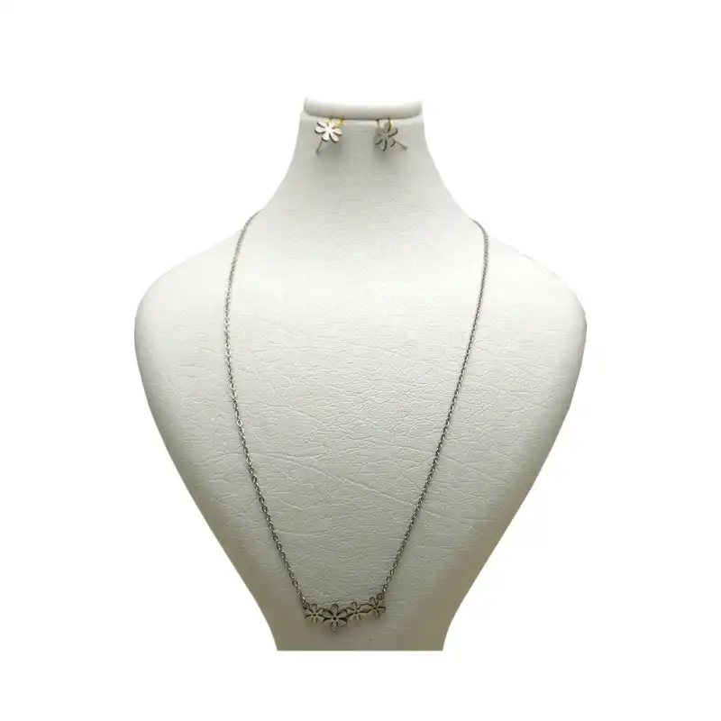 نیم ست زنانه مدل گل شش پر