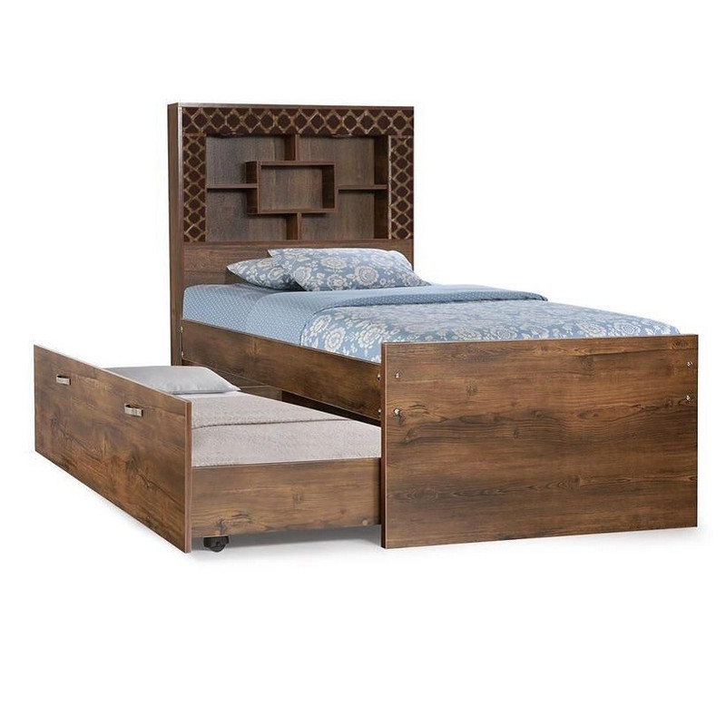 تخت خواب یکنفره مدل زنبوری کد 229 سایز 200x90 سانتی متر تخت خواب یکنفره مدل زنبوری کد 229 سایز 200x90 سانتی متر