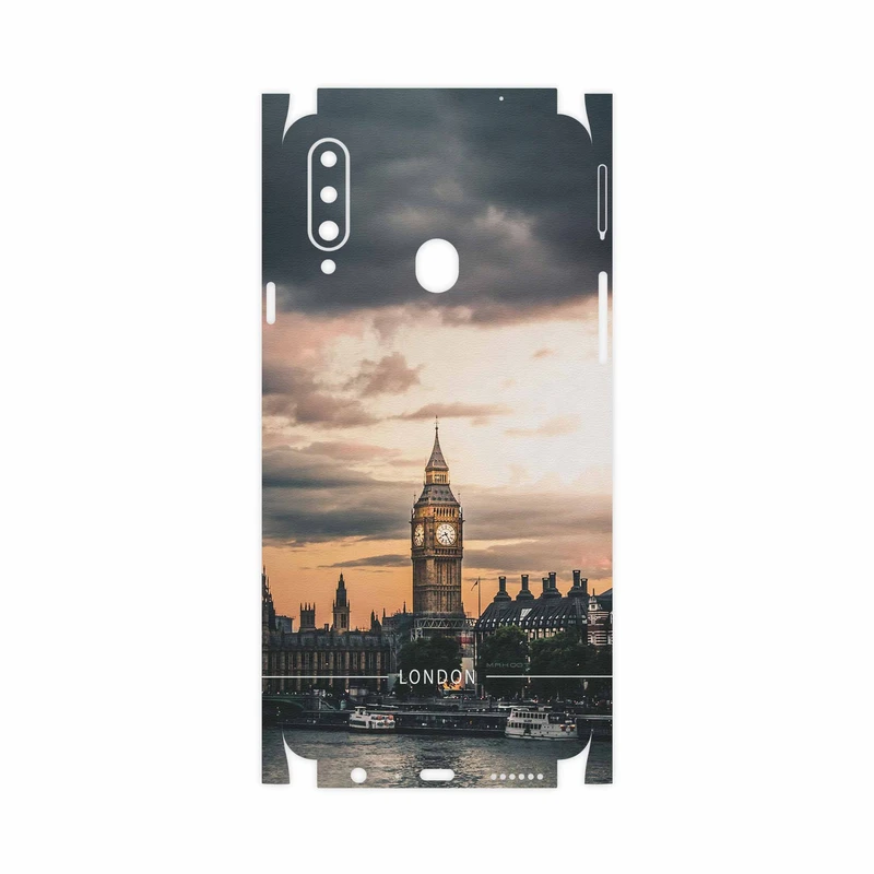 برچسب پوششی ماهوت مدل London City-FullSkin مناسب برای گوشی موبایل سامسونگ Galaxy A20s