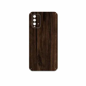 MAHOOT Dark Walnut Wood Cover Sticker for Xiaomi Redmi 9T