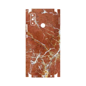 MAHOOT Red Marble-FullSkin Cover Sticker for Huawei Y8s