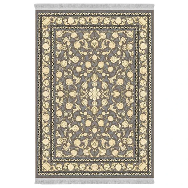 فرش پارچه‌ای دفه مدل فرشینه هازان مخمل طرح فانتزی کد 3032