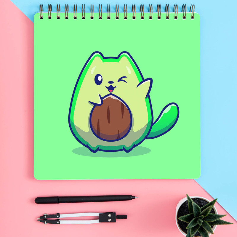 دفتر یادداشت باژیکان طرح گربه کد 2010005