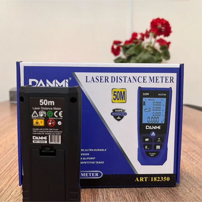 متر لیزری دانمی مدل 182350