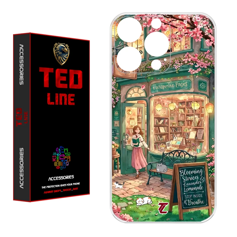 کاور تدلاین طرح دختر کد 1225 مناسب برای گوشی موبایل اپل Iphone 16 Pro Max