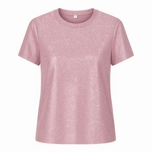 تی‌شرت آستین کوتاه زنانه مدل چشمک کد ۳۴